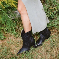 RIMONA BOOTIES BLACK LEATHER(Rimona Booties Black Leather) -Dolce Vita Shop 11 1 9ccaacb5 1e7e 4587 859c 0b551d34b89e