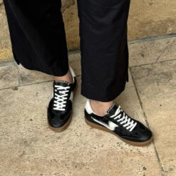 NOTICE STITCH SNEAKERS ONYX CALF HAIR(Notice Stitch Sneakers Onyx Calf Hair) -Dolce Vita Shop 12 7f5af7e5 a85b 4210 b454 6dc8147c7b92