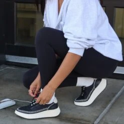 DOLEN NYLON SNEAKERS BLACK NYLON(Dolen Nylon Sneakers Black Nylon) -Dolce Vita Shop 13 880efc99 5b45 49ba 9120 ac45905d0aec