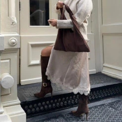 KINZY BOOTS DK BROWN SUEDE(Kinzy Boots Dk Brown Suede) -Dolce Vita Shop 13 9450f168 03cf 4094 84d2 11b323362d64