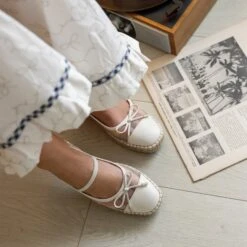 CAMBRE BALLET FLATS WHITE MESH(Cambre Ballet Flats White Mesh) -Dolce Vita Shop 27 cac402af b210 457d 9caf 0cc13796739b