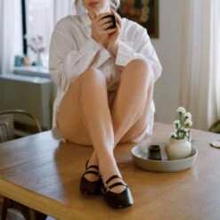 BAYLEE BALLET FLATS BLACK LEATHER(Baylee Ballet Flats Black Leather) -Dolce Vita Shop 2 1 7e98660d d28d 49a6 b212 d85353853e79