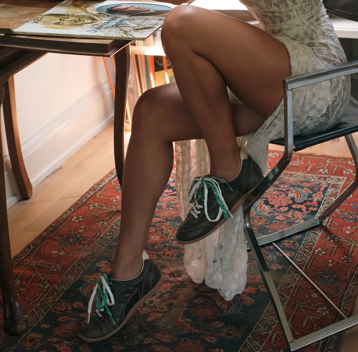 LAINI SNEAKERS BROWN DISTRESSED LEATHER(Laini Sneakers Brown Distressed Leather) 4 LAINI SNEAKERS BROWN DISTRESSED LEATHER(Laini Sneakers Brown Distressed Leather) - Image 4