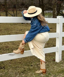 HOSS BOOTS BROWN MULTI RAFFIA(Hoss Boots Brown Multi Raffia) -Dolce Vita Shop 7 1