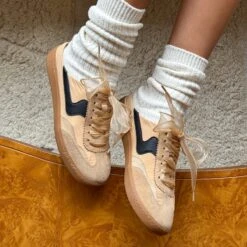 NOTICE SLIDE SNEAKERS TAN MULTI SUEDE(Notice Slide Sneakers Tan Multi Suede) -Dolce Vita Shop 8 4 4c8f8386 f33e 4188 bf99 994e2538905a