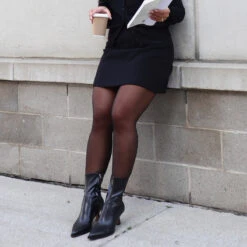 ARYA WIDE CALF BOOTS BLACK LEATHER(Arya Wide Calf Boots Black Leather) -Dolce Vita Shop ARYABLACK3 04aaa202 2be7 4505 b4e5 a1904ddd3690