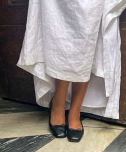 Dolce Vita ANISA BALLET FLATS BLACK LEATHER(Anisa Ballet Flats Black Leather) -Dolce Vita Shop BRITTRAMJIT ANISA BLACK 4