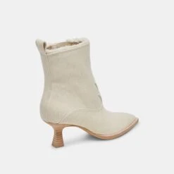 AUSTIN BOOTS IVORY DENIM(Austin Boots Ivory Denim) -Dolce Vita Shop DOLCEVITA BOOTIES AUSTIN IVORYDENIM 03