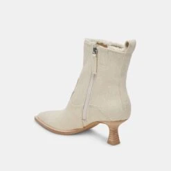 AUSTIN BOOTS IVORY DENIM(Austin Boots Ivory Denim) -Dolce Vita Shop DOLCEVITA BOOTIES AUSTIN IVORYDENIM 08