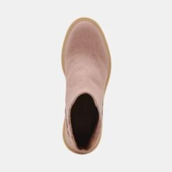 CASTER BOOTIES CAFE CANVAS(Caster Booties In Cafe Canvas) -Dolce Vita Shop DOLCEVITA BOOTIES CASTER CAFE CANVAS 06