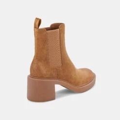 GUNNER BOOTIES BROWN SUEDE - Re:vita(Gunner Booties Brown Suede Resale) -Dolce Vita Shop DOLCEVITA BOOTIES GUNNER BROWNSUEDE 03