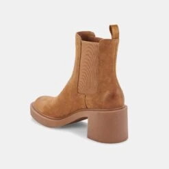 GUNNER BOOTIES BROWN SUEDE - Re:vita(Gunner Booties Brown Suede Resale) -Dolce Vita Shop DOLCEVITA BOOTIES GUNNER BROWNSUEDE 09