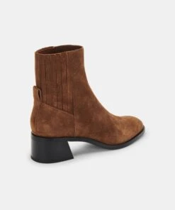 LAYTON BOOTIES DK BROWN SUEDE - Re:vita(Layton Booties Dk Brown Suede Resale) -Dolce Vita Shop DOLCEVITA BOOTIES LAYTON DKBROWNSUEDE 03