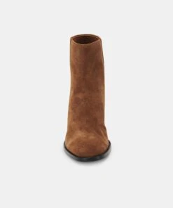 LAYTON BOOTIES DK BROWN SUEDE - Re:vita(Layton Booties Dk Brown Suede Resale) -Dolce Vita Shop DOLCEVITA BOOTIES LAYTON DKBROWNSUEDE 04