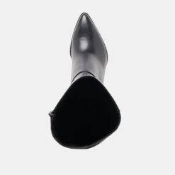 ALDY BOOTS BLACK LEATHER(Aldy Boots Black Leather) -Dolce Vita Shop DOLCEVITA BOOTS ALDY BLACKLEATHER 06