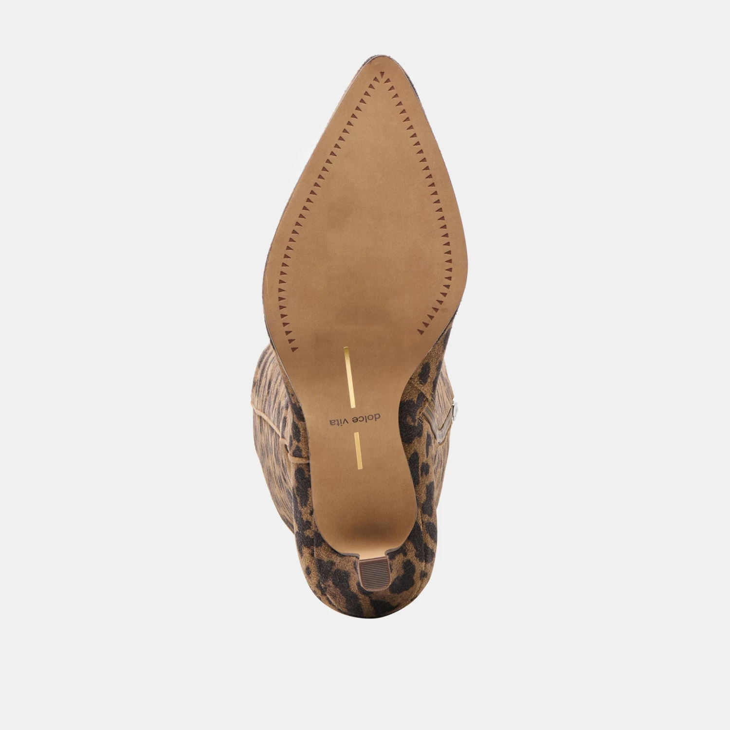 ALDY WIDE CALF BOOTS BROWN LEOPARD PRINTED SUEDE(Aldy Wide Calf Boots Brown Leopard Printed Suede) 9 ALDY WIDE CALF BOOTS BROWN LEOPARD PRINTED SUEDE(Aldy Wide Calf Boots Brown Leopard Printed Suede) - Image 9