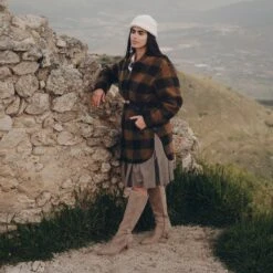 ALDY BOOTS HERRINGBONE PRINTED SUEDE(Aldy Boots Herringbone Printed Suede) 14 ALDY BOOTS HERRINGBONE PRINTED SUEDE(Aldy Boots Herringbone Printed Suede) -Dolce Vita Shop DOLCEVITA BOOTS ALDY HERRINGBONE PRINTED SUEDE 2