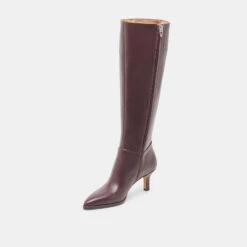 ALDY WIDE CALF BOOTS MULBERRY LEATHER(Aldy Wide Calf Boots Mulberry Leather) -Dolce Vita Shop DOLCEVITA BOOTS ALDY MULBERRYLEATHER 09 f63f5504 386b 451d a2a6 17d3dab49f8d