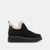 ARDY PLUSH H2O BOOTIES ONYX SUEDE(Ardy Plush H2o Booties Onyx Suede)