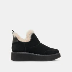 ARDY PLUSH H2O BOOTIES ONYX SUEDE(Ardy Plush H2o Booties Onyx Suede)