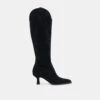 ARIANA BOOTS ONYX SUEDE(Ariana Boots Onyx Suede)