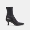 ARYA WIDE CALF BOOTS BLACK LEATHER(Arya Wide Calf Boots Black Leather)