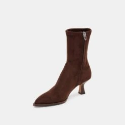 ARYA WIDE CALF BOOTS DK BROWN STELLA SUEDE(Arya Wide Calf Boots Dk Brown Stella Suede) -Dolce Vita Shop DOLCEVITA BOOTS ARYA DK BROWN STELLA SUEDE 08 cf538c3a fcaf 4487 8e96 45d37062966b