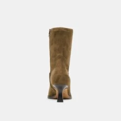 ARYA BOOTS OLIVE STELLA SUEDE(Arya Boots Olive Stella Suede) -Dolce Vita Shop DOLCEVITA BOOTS ARYA OLIVESTELLASUEDE 05