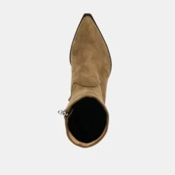 ARYA BOOTS OLIVE STELLA SUEDE(Arya Boots Olive Stella Suede) -Dolce Vita Shop DOLCEVITA BOOTS ARYA OLIVESTELLASUEDE 06