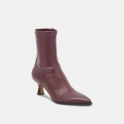 Dolce Vita ARYA BOOTS WINE LEATHER(Arya Boots Wine Leather) -Dolce Vita Shop DOLCEVITA BOOTS ARYA WINELEATHER 01
