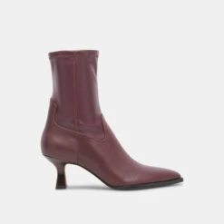 Dolce Vita ARYA BOOTS WINE LEATHER(Arya Boots Wine Leather)
