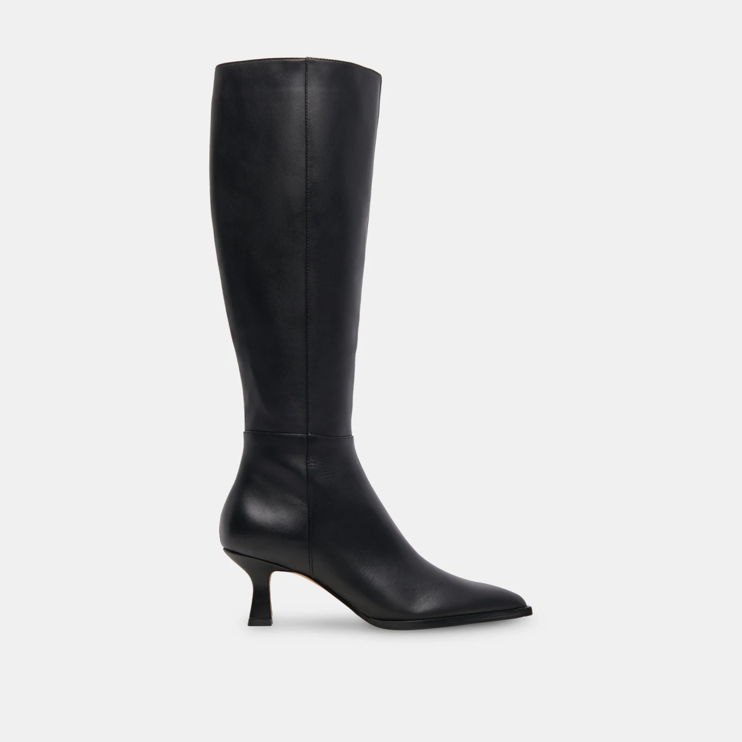 AUGGIE NARROW CALF BOOTS BLACK LEATHER(Auggie Narrow Calf Boots Black Leather) 1 AUGGIE NARROW CALF BOOTS BLACK LEATHER(Auggie Narrow Calf Boots Black Leather)