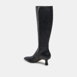 AUGGIE WIDE CALF BOOTS BLACK LEATHER(Auggie Wide Calf Boots Black Leather) -Dolce Vita Shop DOLCEVITA BOOTS AUGGIE BLACKLEATHER 09 60abc392 5c52 4037 a7d2 b2b4b3882436