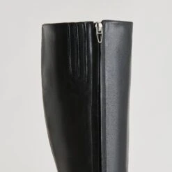 AUGGIE EXTRA WIDE CALF BOOTS BLACK LEATHER(Auggie Extra Wide Calf Boots Black Leather) -Dolce Vita Shop DOLCEVITA BOOTS AUGGIE BLACKLEATHER DETAILS 08 2c26d1e0 83f2 4ed5 81e4 81b980bc9642