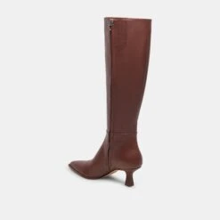 AUGGIE EXTRA WIDE CALF BOOTS CHOCOLATE LEATHER(Auggie Extra Wide Calf Boots Chocolate Leather) -Dolce Vita Shop DOLCEVITA BOOTS AUGGIE CHOCOLATELEATHER 09 6e586b3a b7d3 4e16 b90f 6e86f8de5f63
