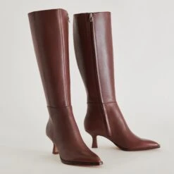 Dolce Vita AUGGIE BOOTS CHOCOLATE LEATHER(Auggie Boots Chocolate Leather) 24 Dolce Vita AUGGIE BOOTS CHOCOLATE LEATHER(Auggie Boots Chocolate Leather) -Dolce Vita Shop DOLCEVITA BOOTS AUGGIE CHOCOLATELEATHER DETAILS 03