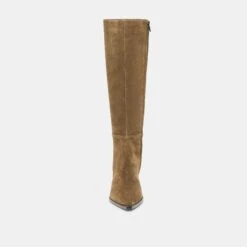AUGGIE WIDE CALF BOOTS OLIVE SUEDE(Auggie Wide Calf Boots Olive Suede) -Dolce Vita Shop DOLCEVITA BOOTS AUGGIE OLIVESUEDE 04
