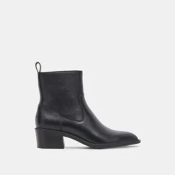 Dolce Vita BILI H2O BOOTIES BLACK LEATHER(Bili H2o Booties Black Leather)