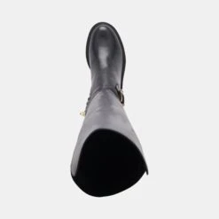 EMBER BOOTS BLACK LEATHER(Ember Boots Black Leather) -Dolce Vita Shop DOLCEVITA BOOTS EMBEROTK BLACKDITRANLEATHER 06