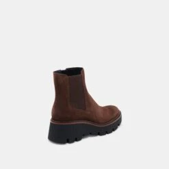 EMMET H2O BOOTS DK BROWN SUEDE(Emmet H2o Boots Dk Brown Suede) -Dolce Vita Shop DOLCEVITA BOOTS EMMET H2O DK BROWN SUEDE H2O 03