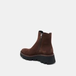 EMMET H2O BOOTS DK BROWN SUEDE(Emmet H2o Boots Dk Brown Suede) -Dolce Vita Shop DOLCEVITA BOOTS EMMET H2O DK BROWN SUEDE H2O 09