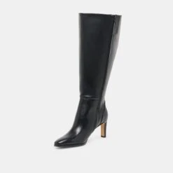 EMMI EXTRA WIDE CALF BOOTS BLACK LEATHER(Emmi Extra Wide Calf Boots Black Leather) -Dolce Vita Shop DOLCEVITA BOOTS EMMIPLUS BLACKLEATHER 01 42b5d84b 0769 4fa0 92a5 152c1e02d3e4