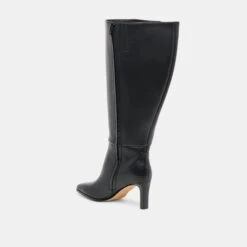 EMMI EXTRA WIDE CALF BOOTS BLACK LEATHER(Emmi Extra Wide Calf Boots Black Leather) -Dolce Vita Shop DOLCEVITA BOOTS EMMIPLUS BLACKLEATHER 02 1 b72b0f0b 1cc9 478a 86b8 c81f83104304
