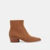 FAHARI H2O BOOTIES BROWN SUEDE(Fahari H2o Booties Brown Suede)