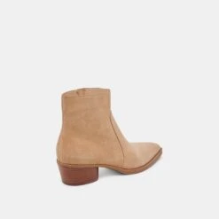 FAHARI H2O BOOTIES CAMEL SUEDE(Fahari H2o Booties Camel Suede) -Dolce Vita Shop DOLCEVITA BOOTS FAHARI H2O CAMEL SUEDE H2O 03