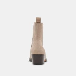 FOSTER BOOTIES TAUPE SUEDE(Foster Booties Taupe Suede) -Dolce Vita Shop DOLCEVITA BOOTS FOSTER TAUPE SUEDE 05