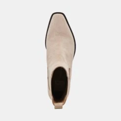 FOSTER BOOTIES TAUPE SUEDE(Foster Booties Taupe Suede) -Dolce Vita Shop DOLCEVITA BOOTS FOSTER TAUPE SUEDE 06