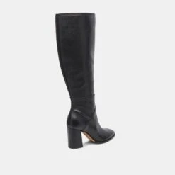 Dolce Vita FYNN WIDE CALF BOOTS ONYX LEATHER(Fynn Wide Calf Boots Onyx Leather) -Dolce Vita Shop DOLCEVITA BOOTS FYNN ONYXLEATHER 03 84e47a36 d083 45d1 933e 5082f4e451b1