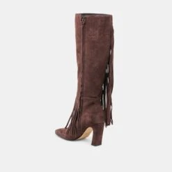 GIANO BOOTS MAHOGANY SUEDE(Giano Boots Mahogany Suede) -Dolce Vita Shop DOLCEVITA BOOTS GIANO MAHOGANYSUEDE 08