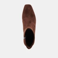 GLAMOR WIDE CALF BOOTS DK BROWN STELLA SUEDE(Glamor Wide Calf Boots Dk Brown Stella Suede) -Dolce Vita Shop DOLCEVITA BOOTS GLAMOR DK BROWN STELLA SUEDE 06 ad6c4be6 df3e 4166 ae59 766be04862ae
